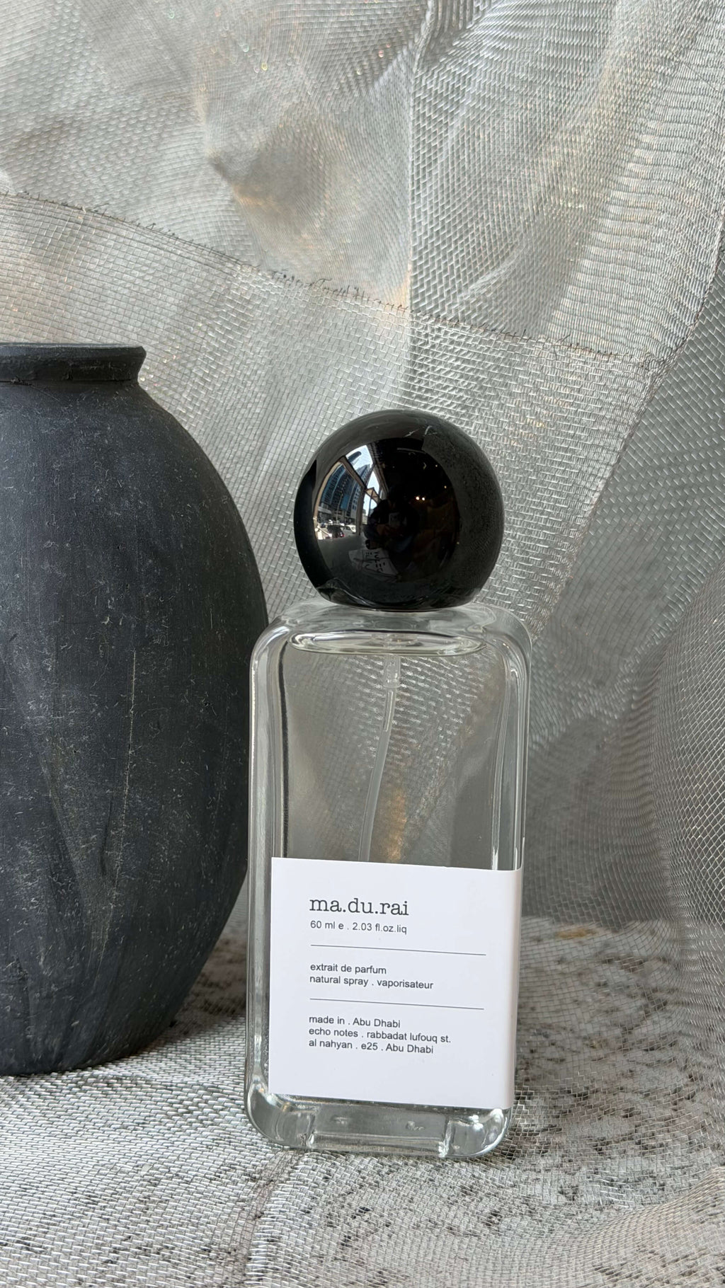 Madurai perfume by Echo Notes Laboratory Perfumes, close-up detail