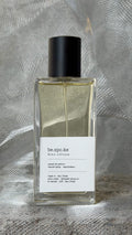 Bespoke eau de parfum bottle Echo Notes leather oriental oud fragrance
